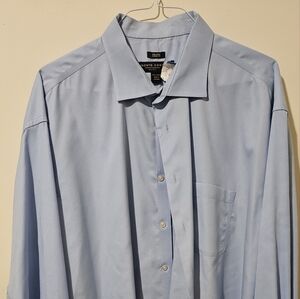 Pronto Uomo Sky Blue Casual Button Down Shirt 18.5 36/37